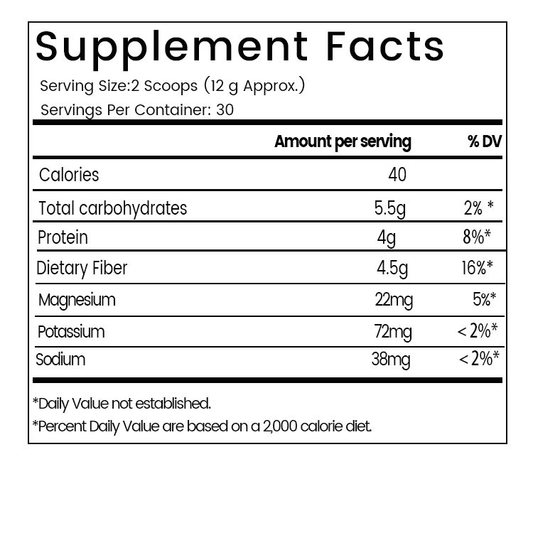 Floura Daily Prebiotic Fiber – Honey Yuzu with Psyllium Husk, Collagen & Electrolytes